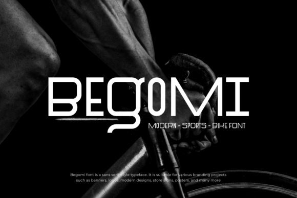 Begomi: The Modern Sans Serif Font for Handmade Product Labels