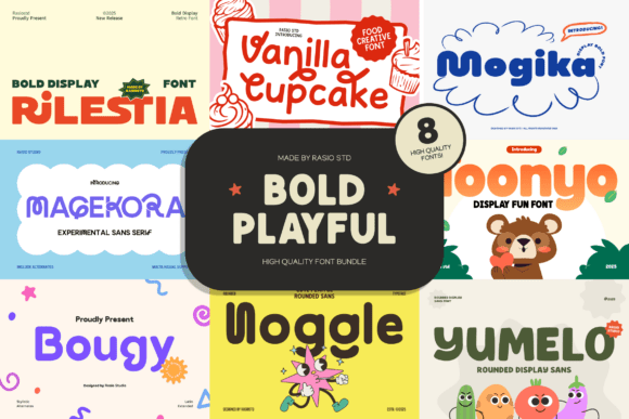 Bold Playful Bundle: A Joyful Typeface for Modern Branding