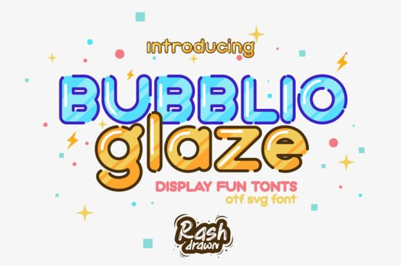 Bubblio Glaze: A Color Font That Brings Joy to Brand Identity