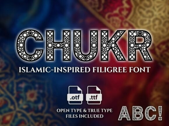 Chukr Typeface: The Creative Font That Elevates Your Brand Identity