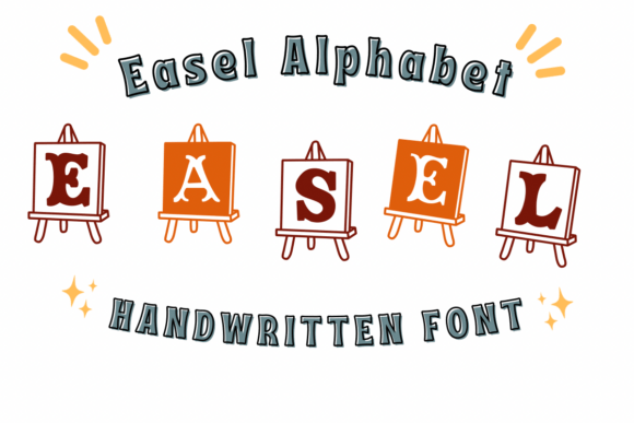 Easel Alphabet: A Tactile Typeface for Creative Branding
