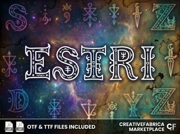 Estri: The Premium Decorative Typeface for Scroll-Stopping Visuals