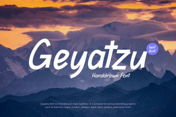 Geyatzu: The Authentic Display Font for Scroll-Stopping Campaigns