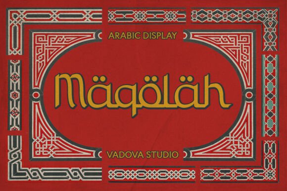 Maqolah: The Premium Display Font for Modern Web Design
