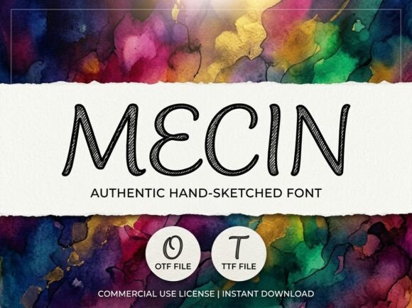 Mecin: The Decorative Typeface That Elevates Editorial Design