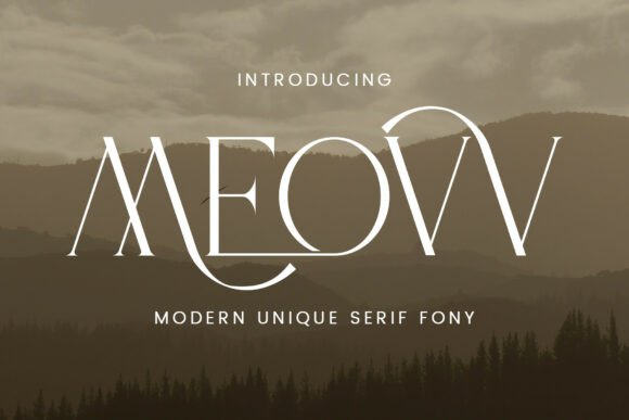 Meovv: The Serif Typeface That Elevates Small Business Branding