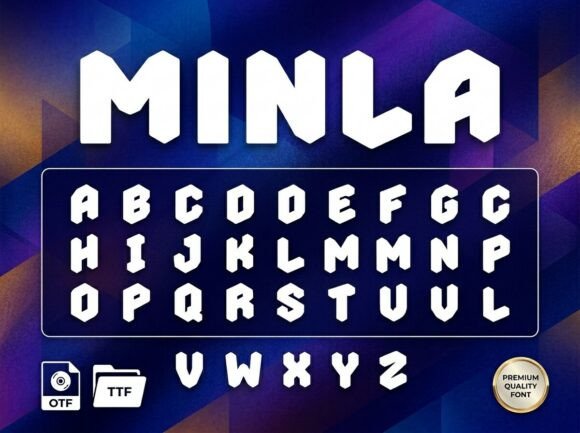 Minla: The Premium Display Typeface for Modern Web Design