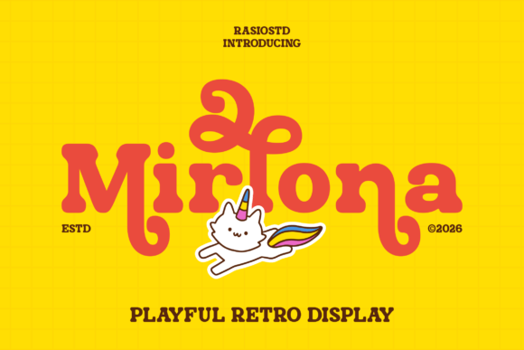 Mirlona: The Retro Serif Font for Nostalgic Campaigns