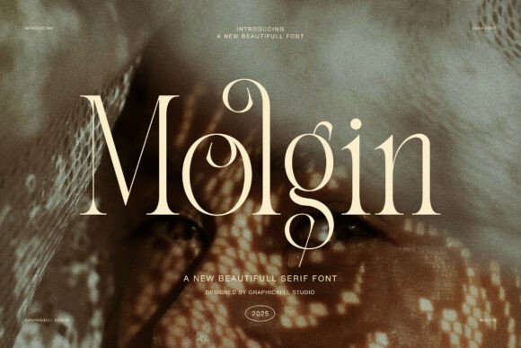 Molgin: The Premium Serif Font for Elevating Your Brand Identity