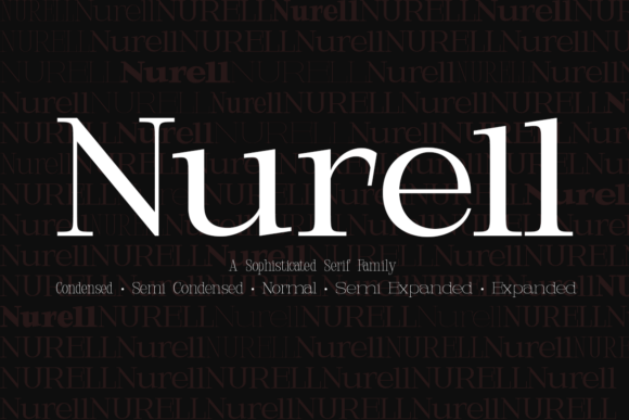 Nurell: The Elegant Serif Font for Modern Web Design