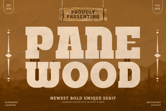 Panewood: The Bold Serif Font That Builds Trust for Small Businesses