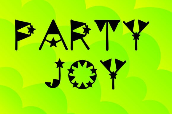 Party Joy: The Ultimate Creative Font for Handmade Products