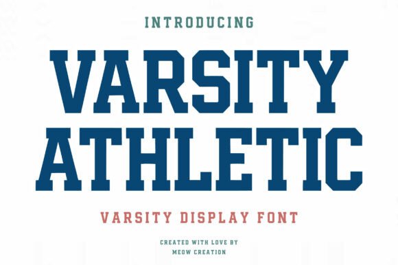 Varsity Athletic: A Premium Slab Serif for Bold Editorial Design