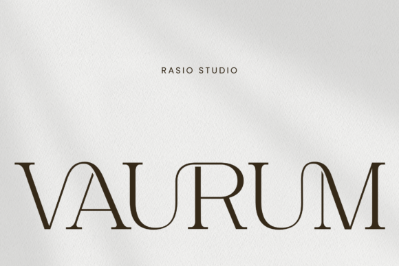 Vaurum: The Modern Serif Typeface That Elevates Handmade Brands