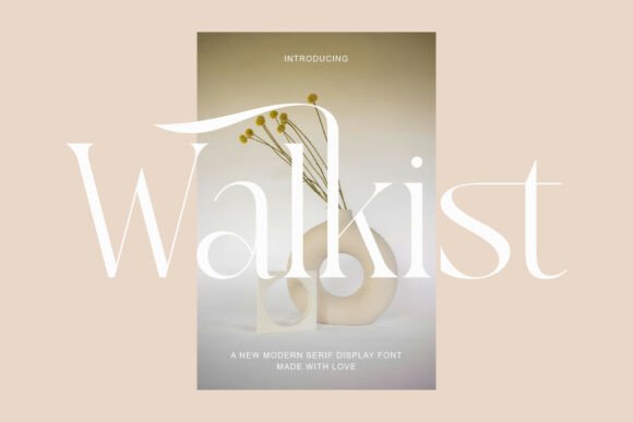 Walkist: A Modern Serif Typeface for Elegant Editorial Design