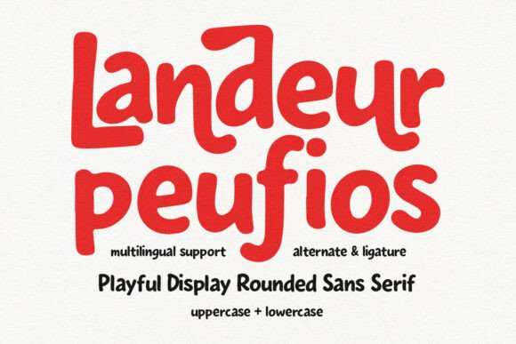 Why Landeur Peufios Is the Perfect Sans Serif for Modern Editorial Design