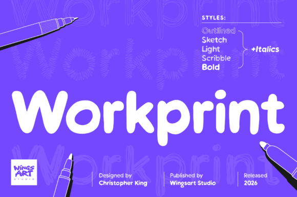Workprint: The Modern Sans Serif Typeface for Editorial Design